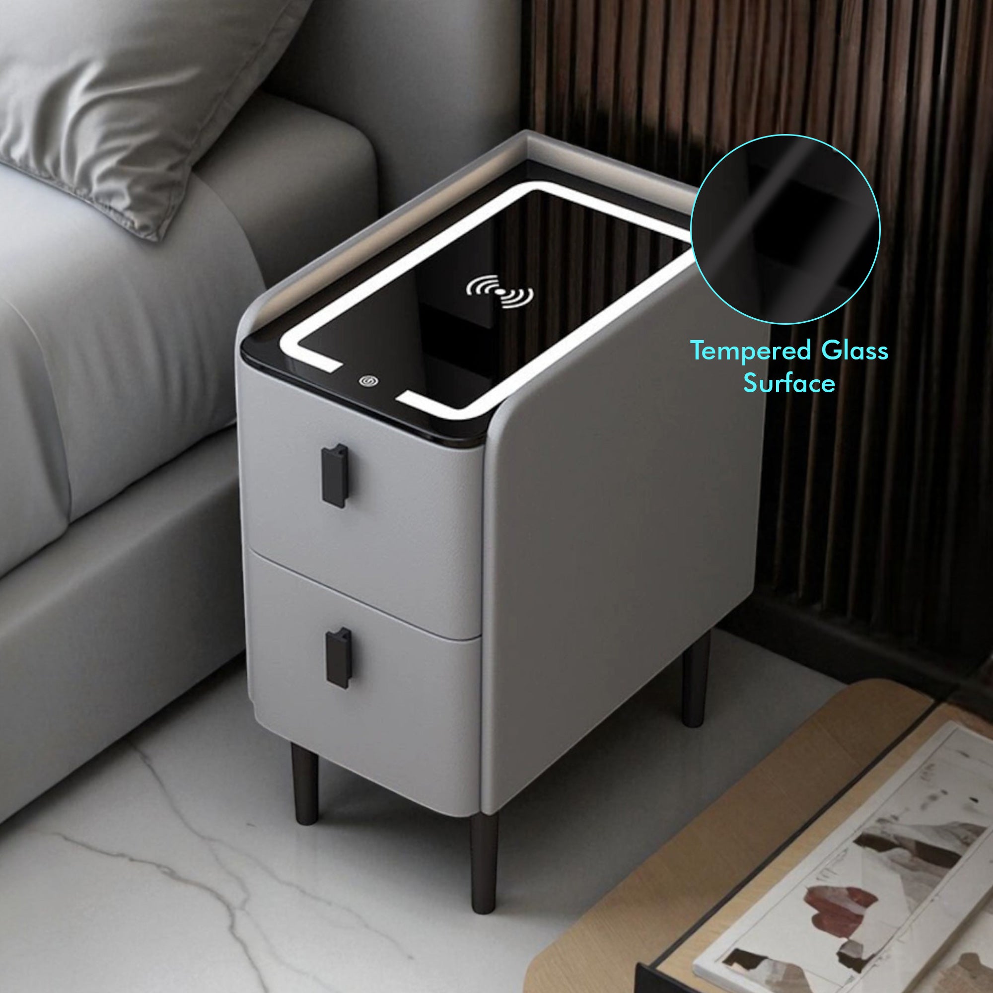 (Made to Order) ALYA® SMART Bedside Table