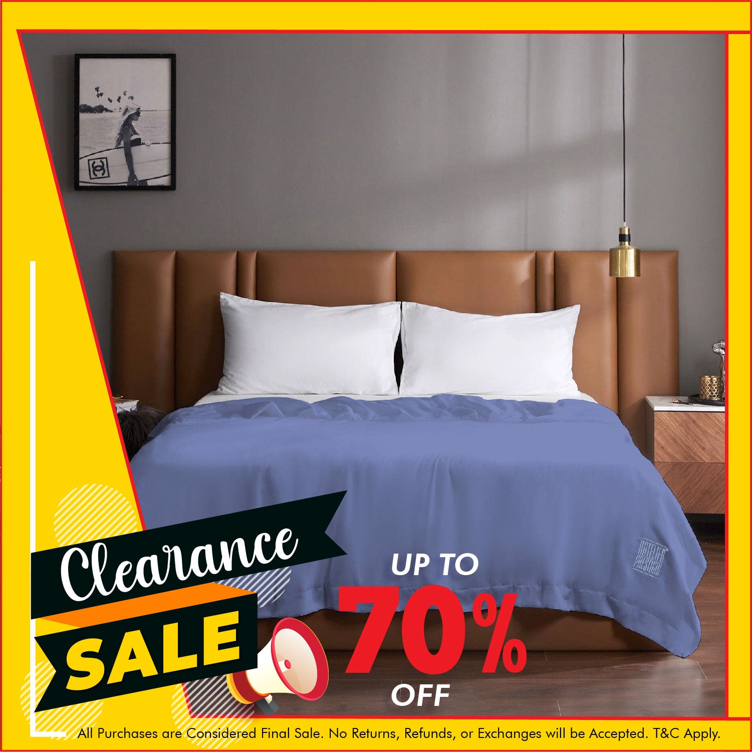 Hotelier Prestigio TENCEL™ LF Pervenche Blue Comforter