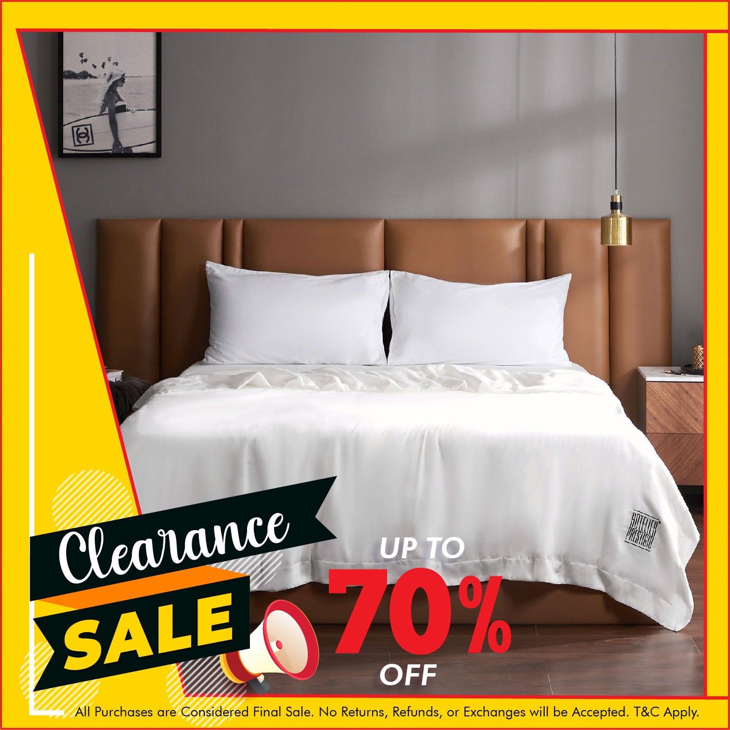 Hotelier Prestigio TENCEL™ LF Pure White Comforter