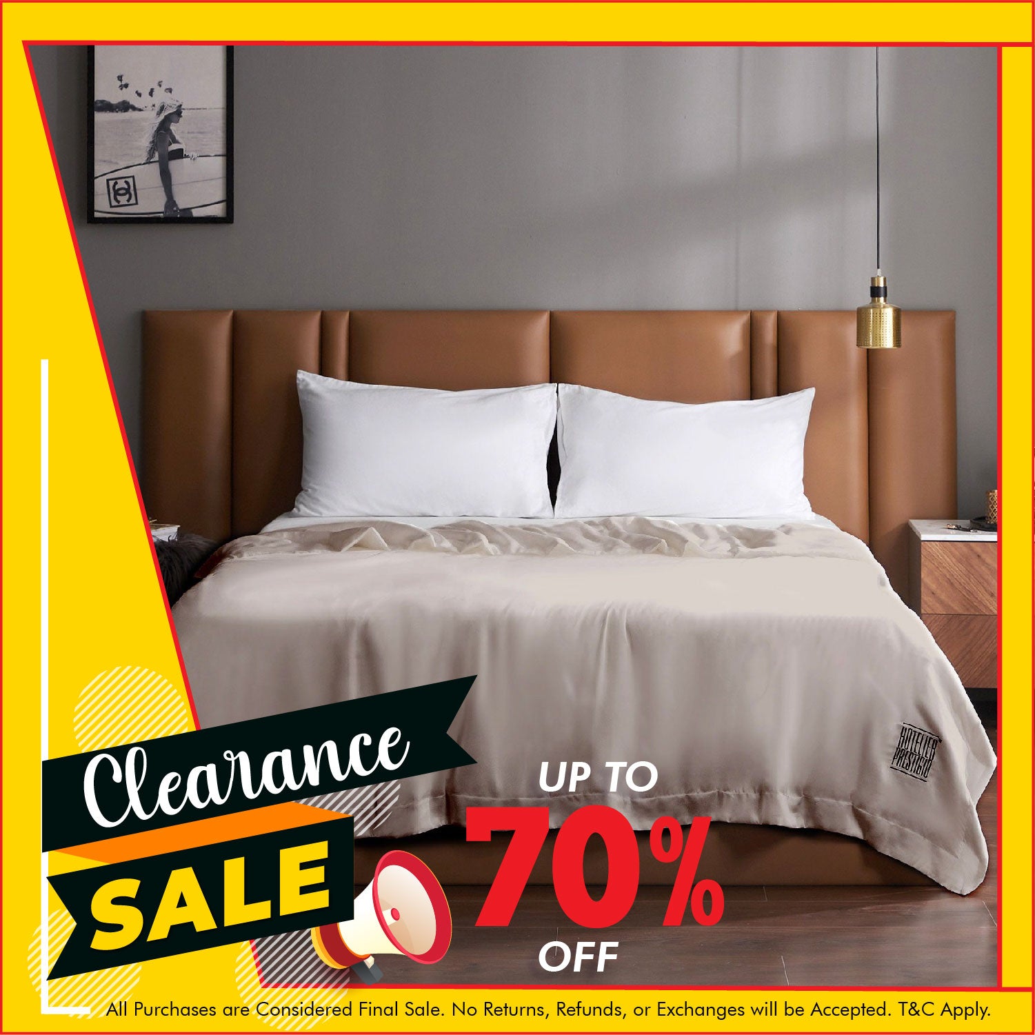 Hotelier Prestigio TENCEL™ LF Schooner Bronze Comforter