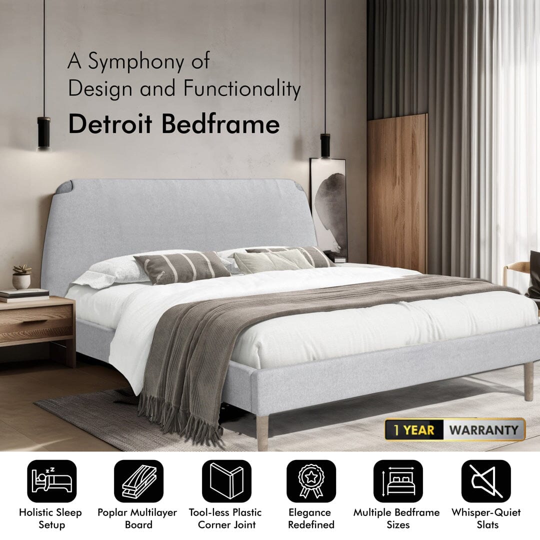 Detroit Bedframe Bed Frames Bedding Affairs
