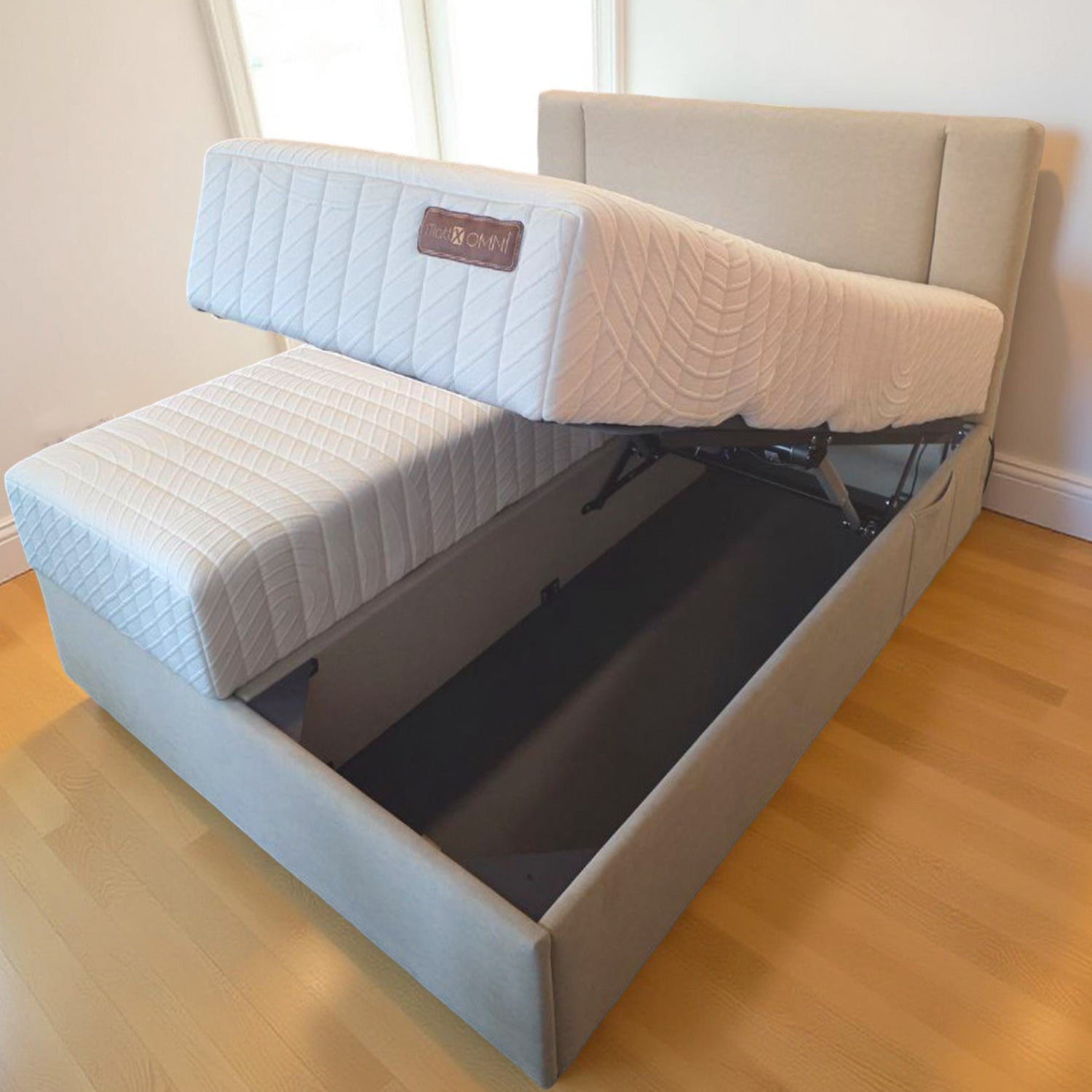 MattX® Omni SMART Bed 3 in 1 integrated - White