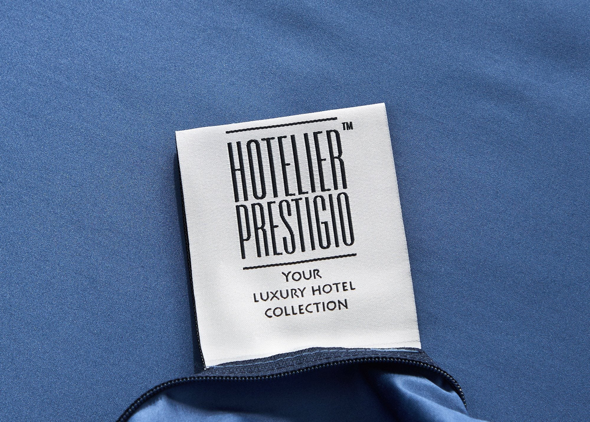 Hotelier Prestigio™ Supima Cotton Cyprus Blue Bolster Case - Bedding Affairs