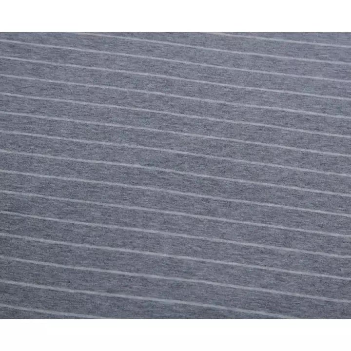 Cotton Pure™ Greyish Stripe Jersey Cotton Bolster Case - Affairs Living Pte. Ltd.