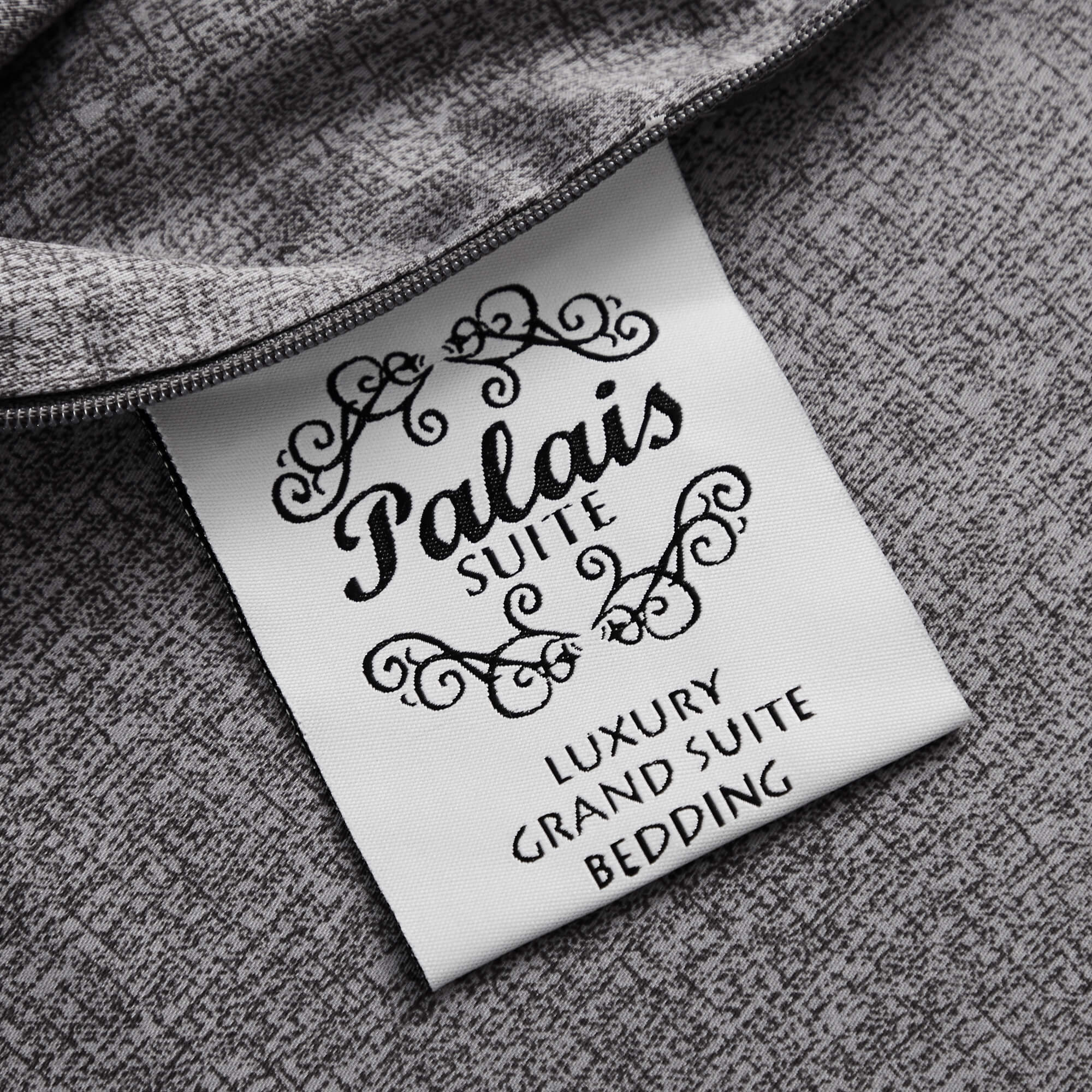 Palais Suite TENCEL™ Heather White Lined Bolster Case - Affairs Living Pte. Ltd.