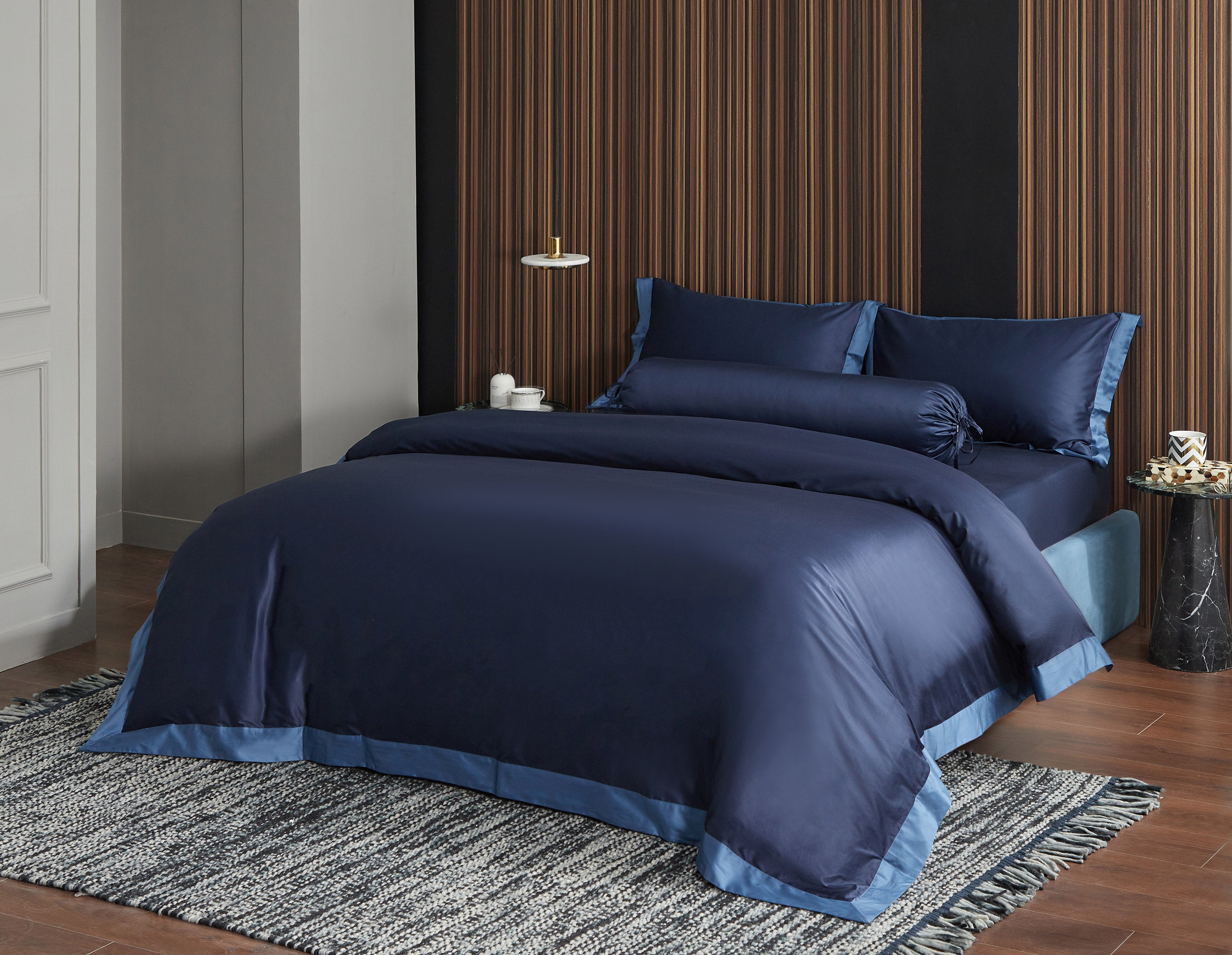 Hotelier Prestigio™ Supima Cotton Royal Azure Bundle Bed Set