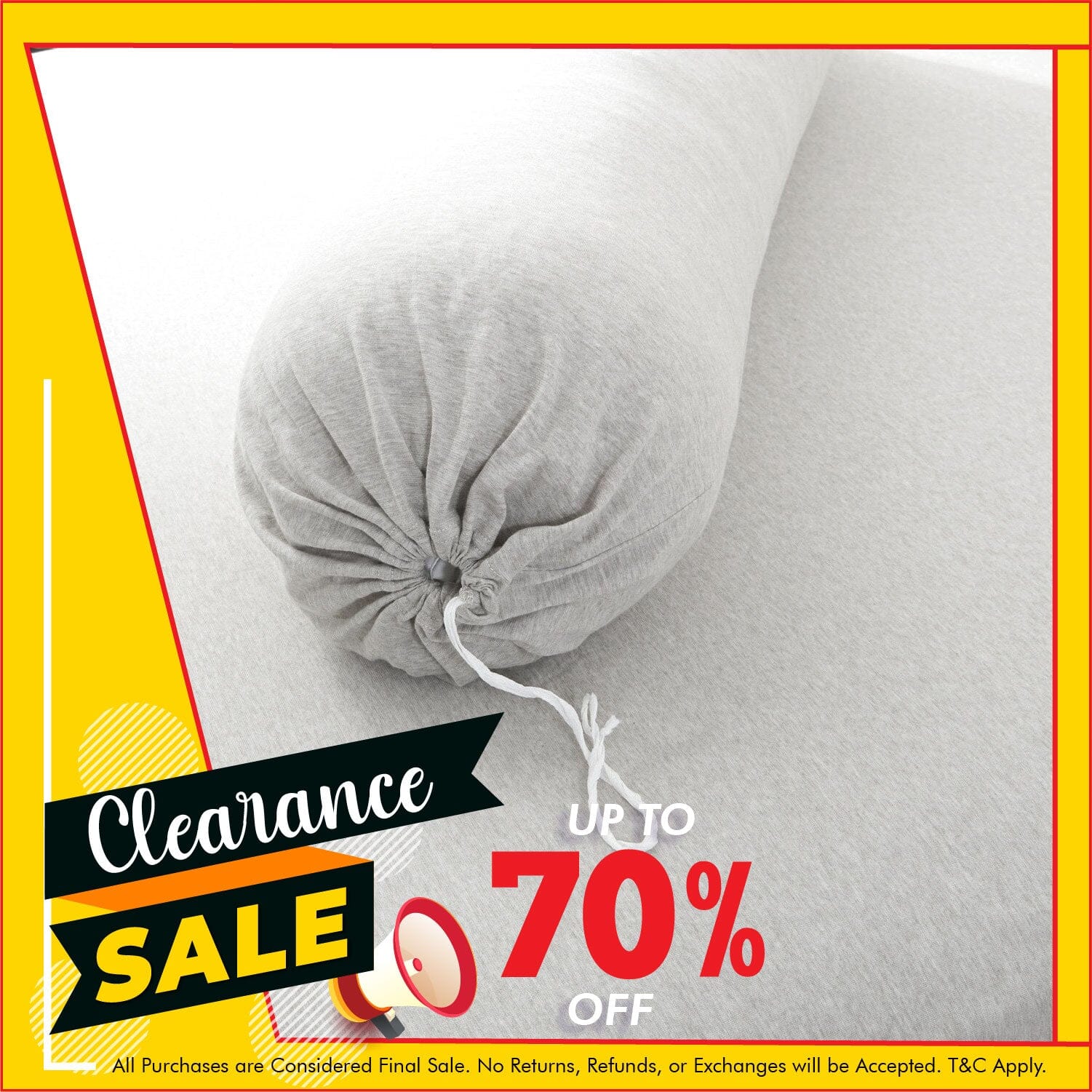 Cotton Pure™ Menatee Jersey Cotton Bolster Case Bolster Case Cotton Pure™ 