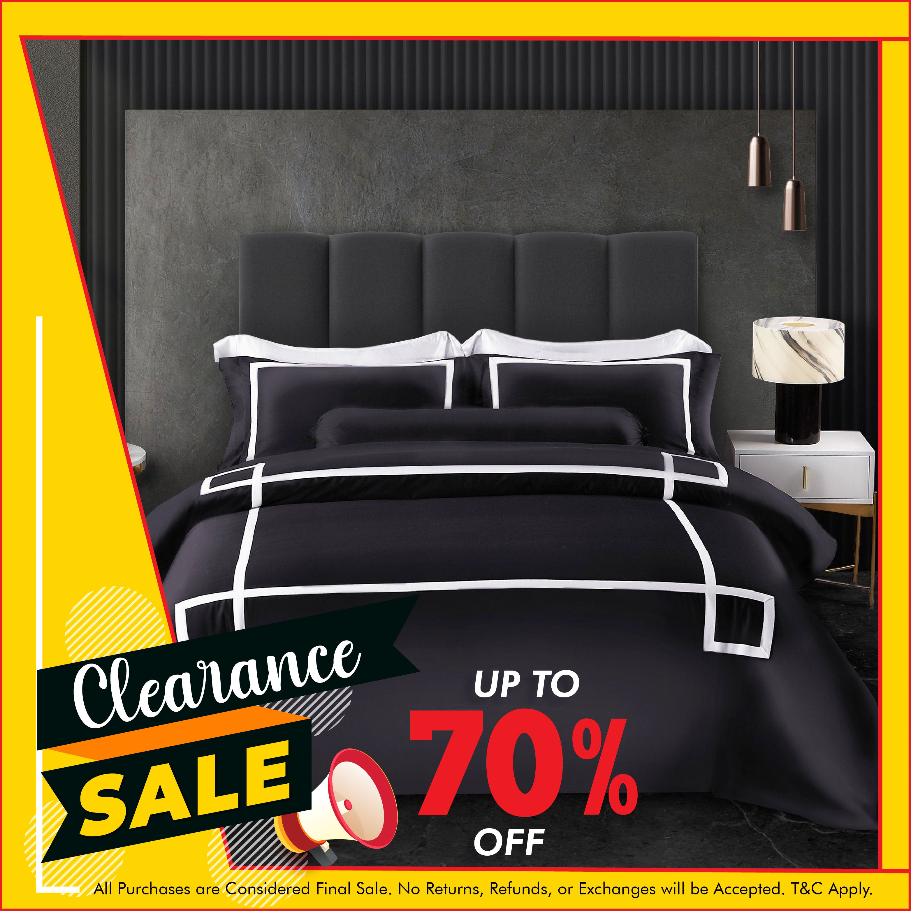 Hotelier Prestigio™ Onyx Black Fitted Sheet Set