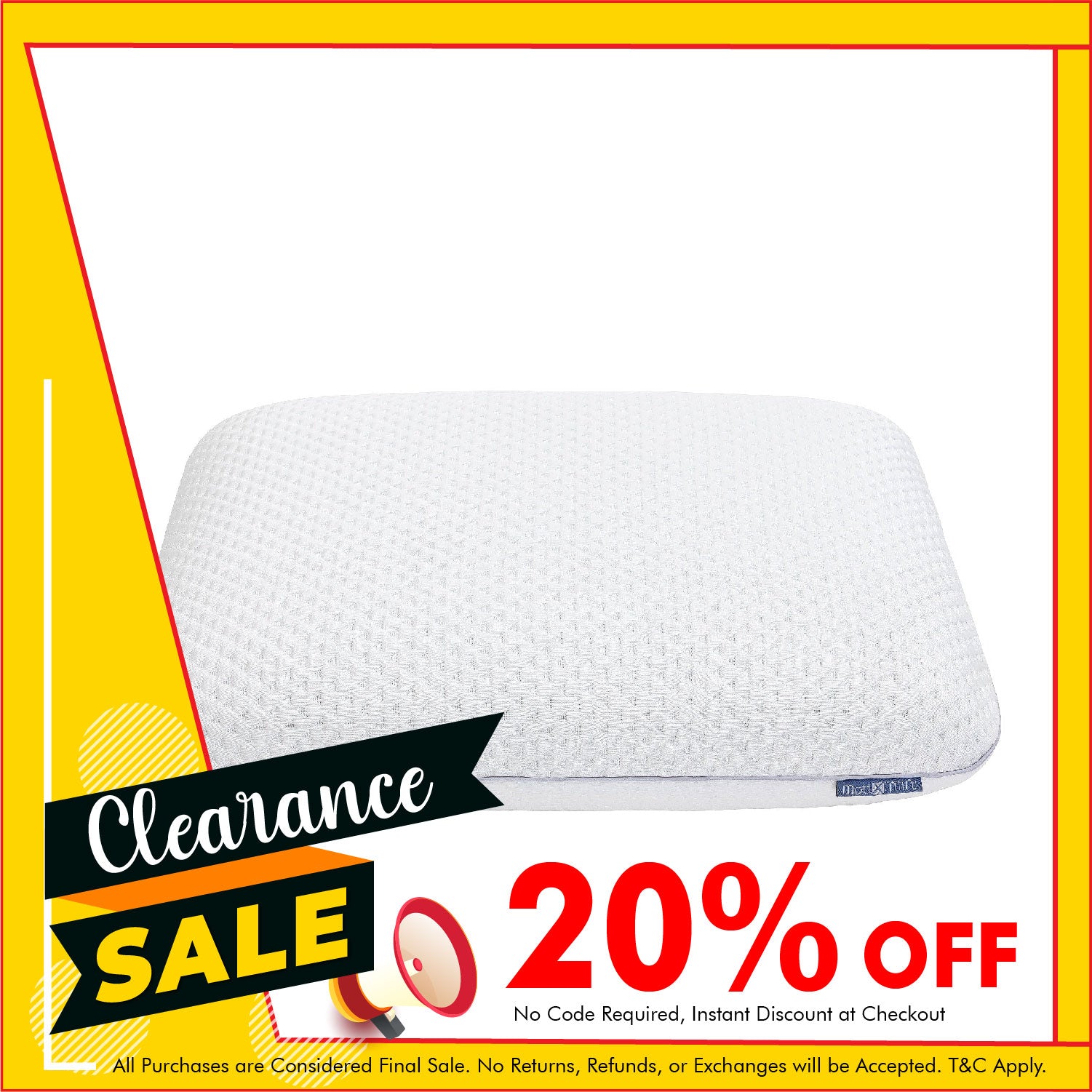 MattX® Mini Coil Pillow