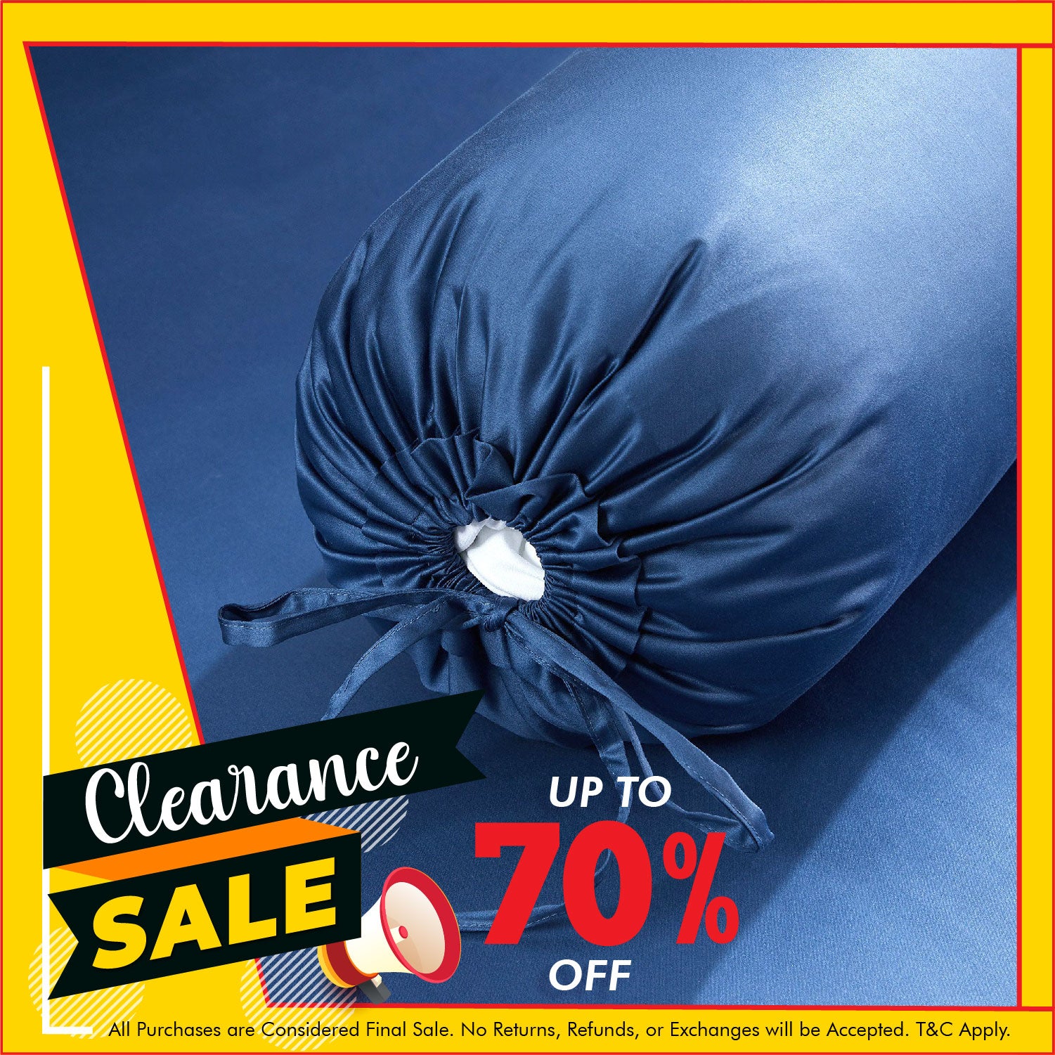 Hotelier Prestigio™ Supima Cotton Cyprus Blue Bolster Case