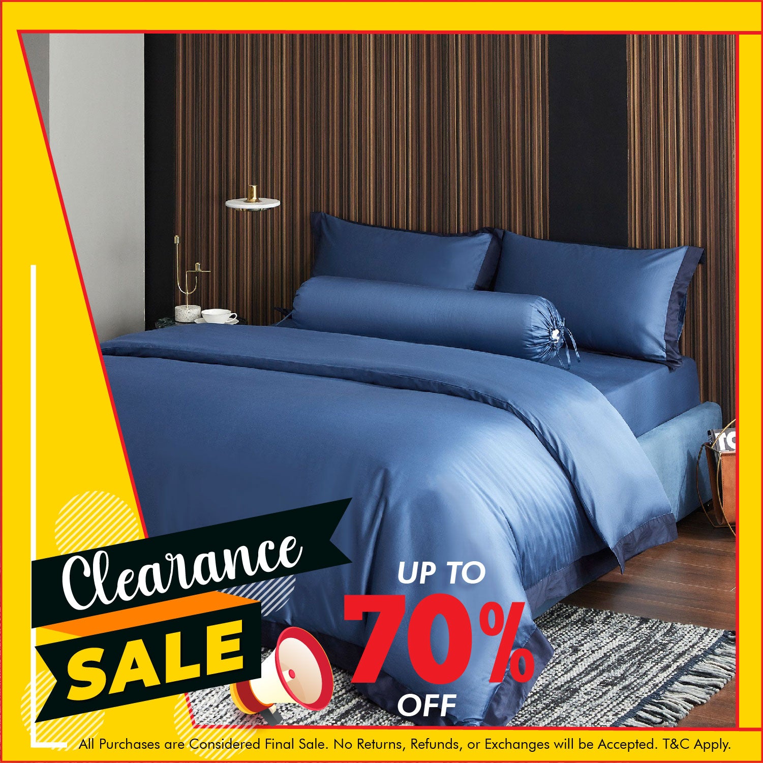 Hotelier Prestigio™ Supima Cotton Cyprus Blue Quilt Cover