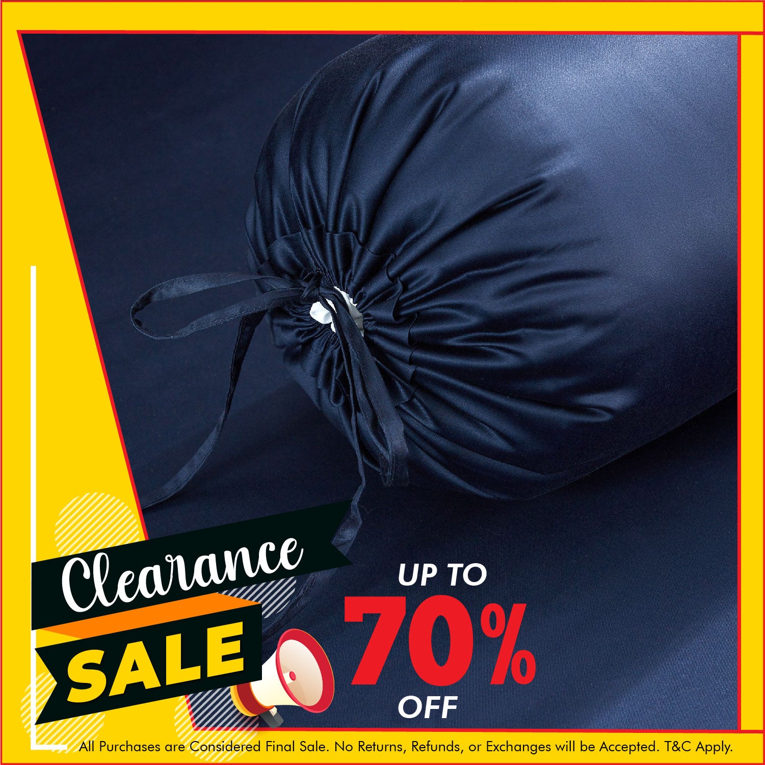 Hotelier Prestigio™ Supima Cotton Royal Azure Bolster Case