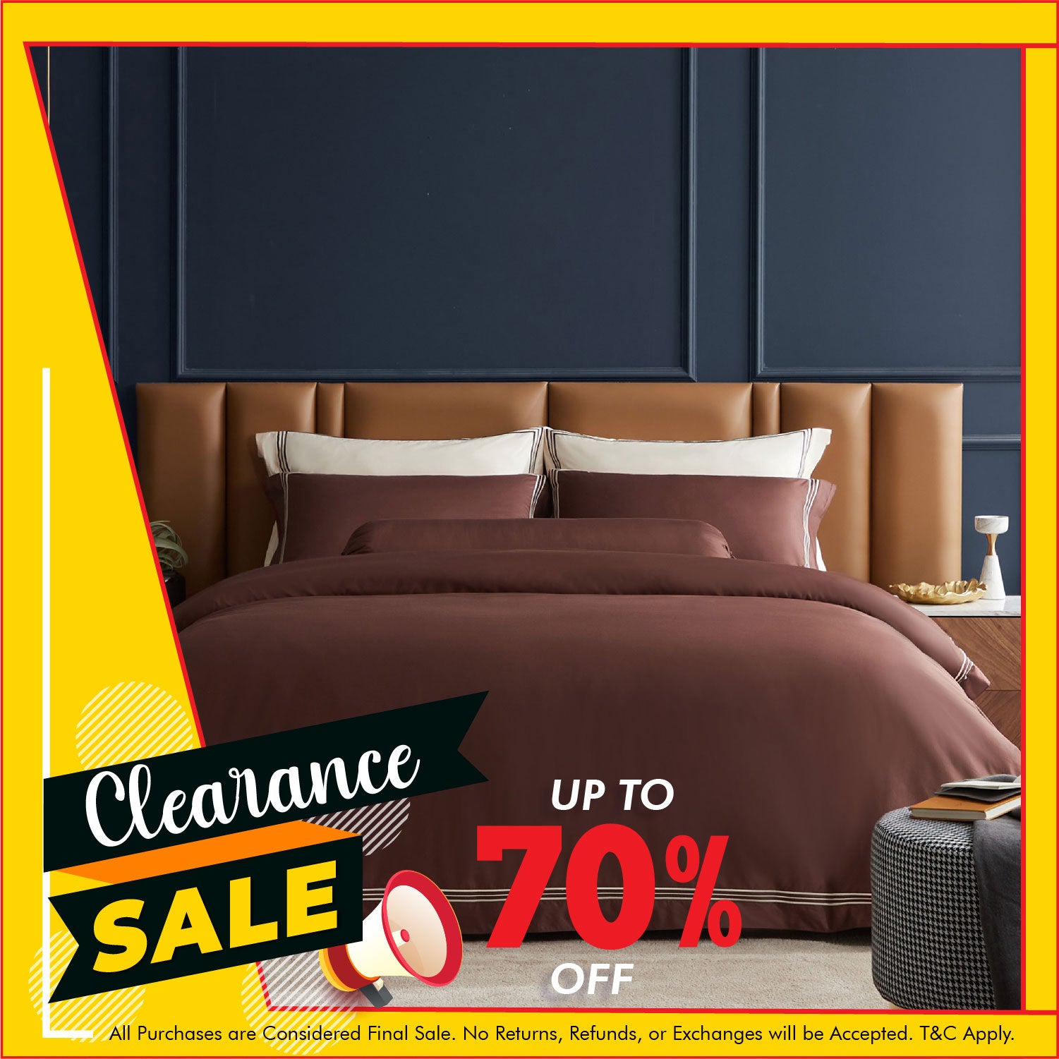 Hotelier Prestigio™ Bruno With Tawny Border Bundle Bed Set