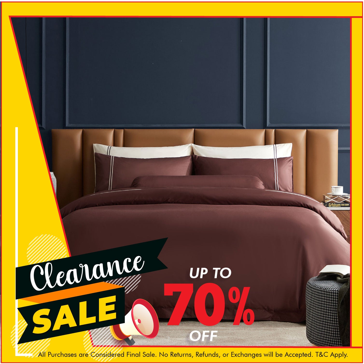 Hotelier Prestigio™ Bruno With Tawny Lines Bundle Bed Set