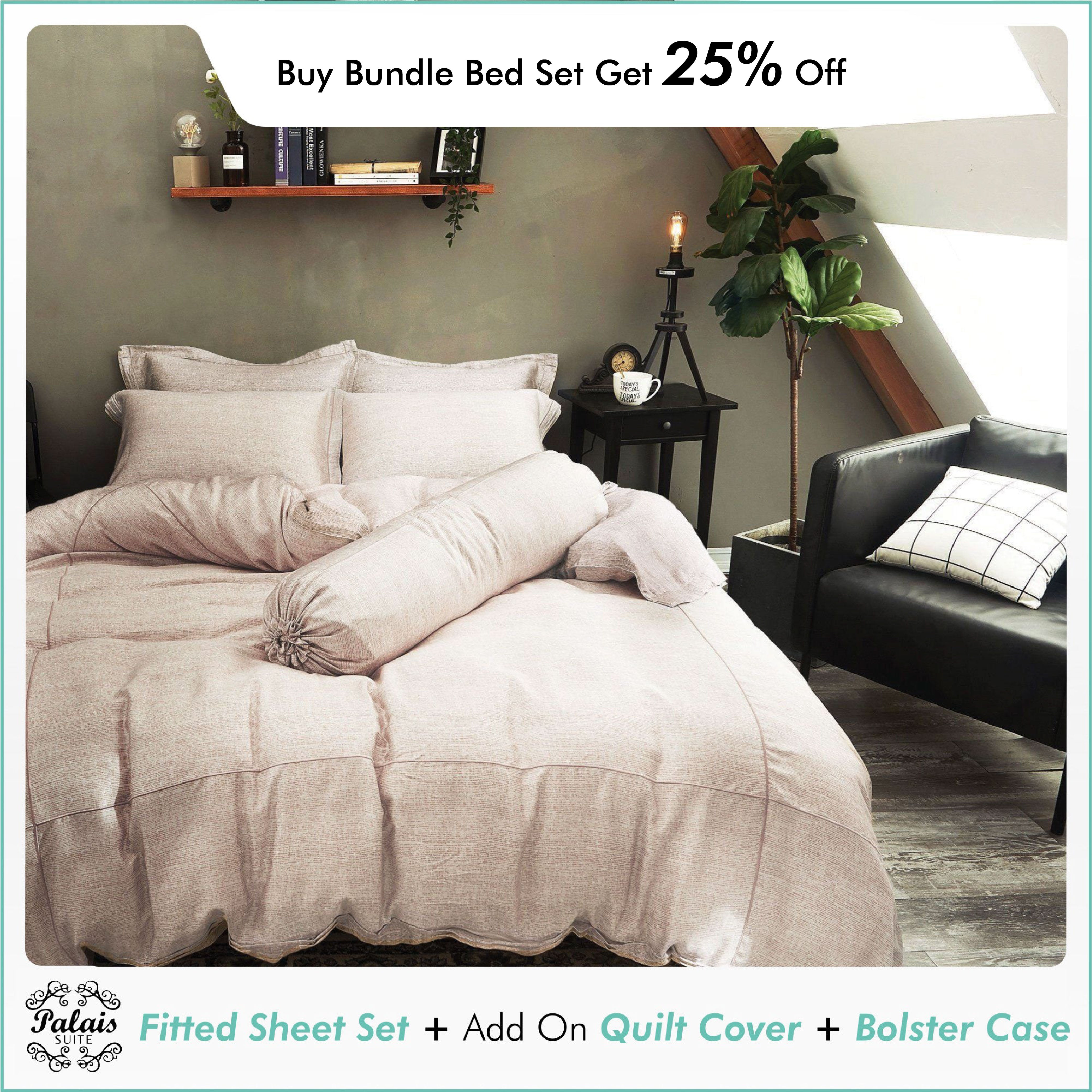 Palais Suite TENCEL™ Mali Garnet Fitted Sheet Set