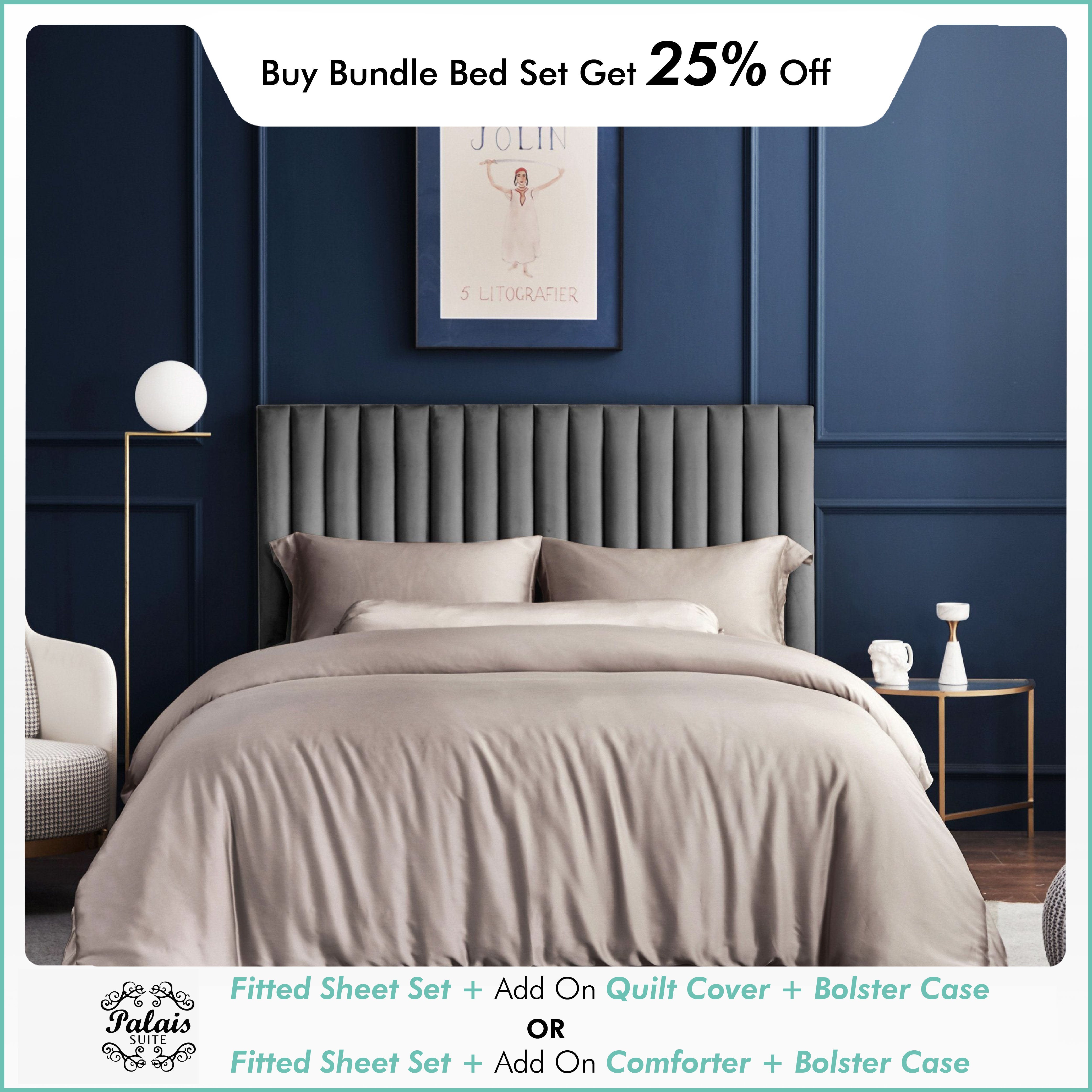 Palais Suite TENCEL™ LF Schooner Bronze Fitted Sheet Set