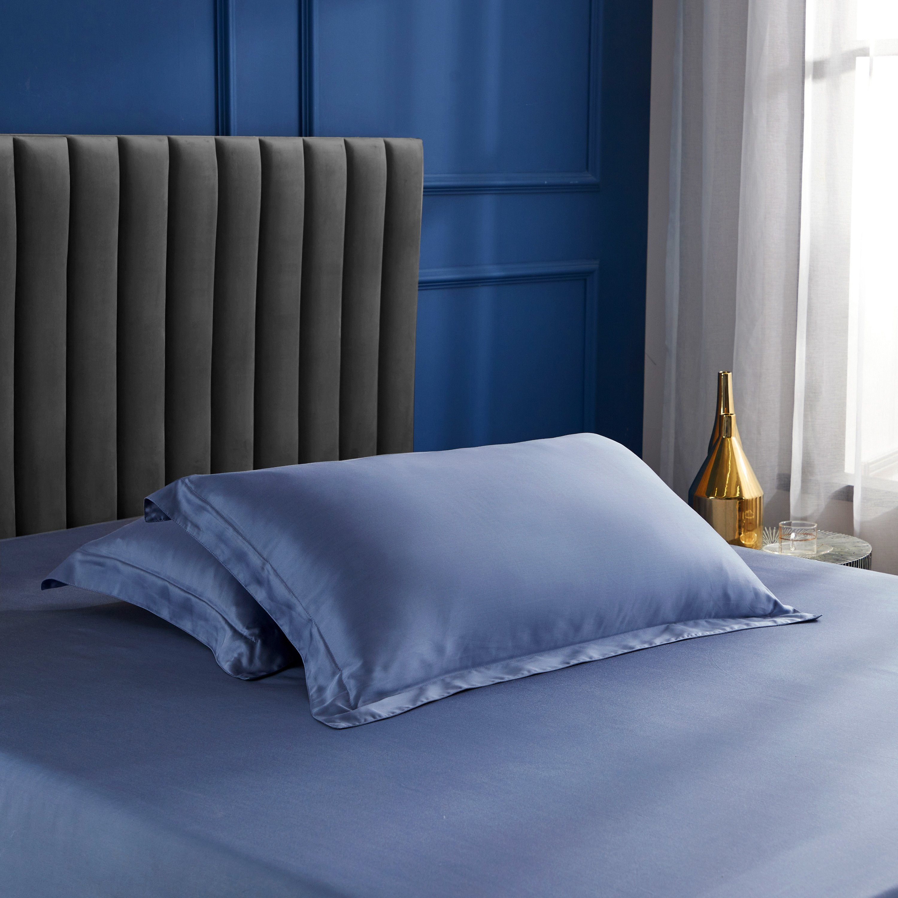 Palais Suite TENCEL™ LF Pervenche Blue Pillow Case - Affairs Living Pte. Ltd.