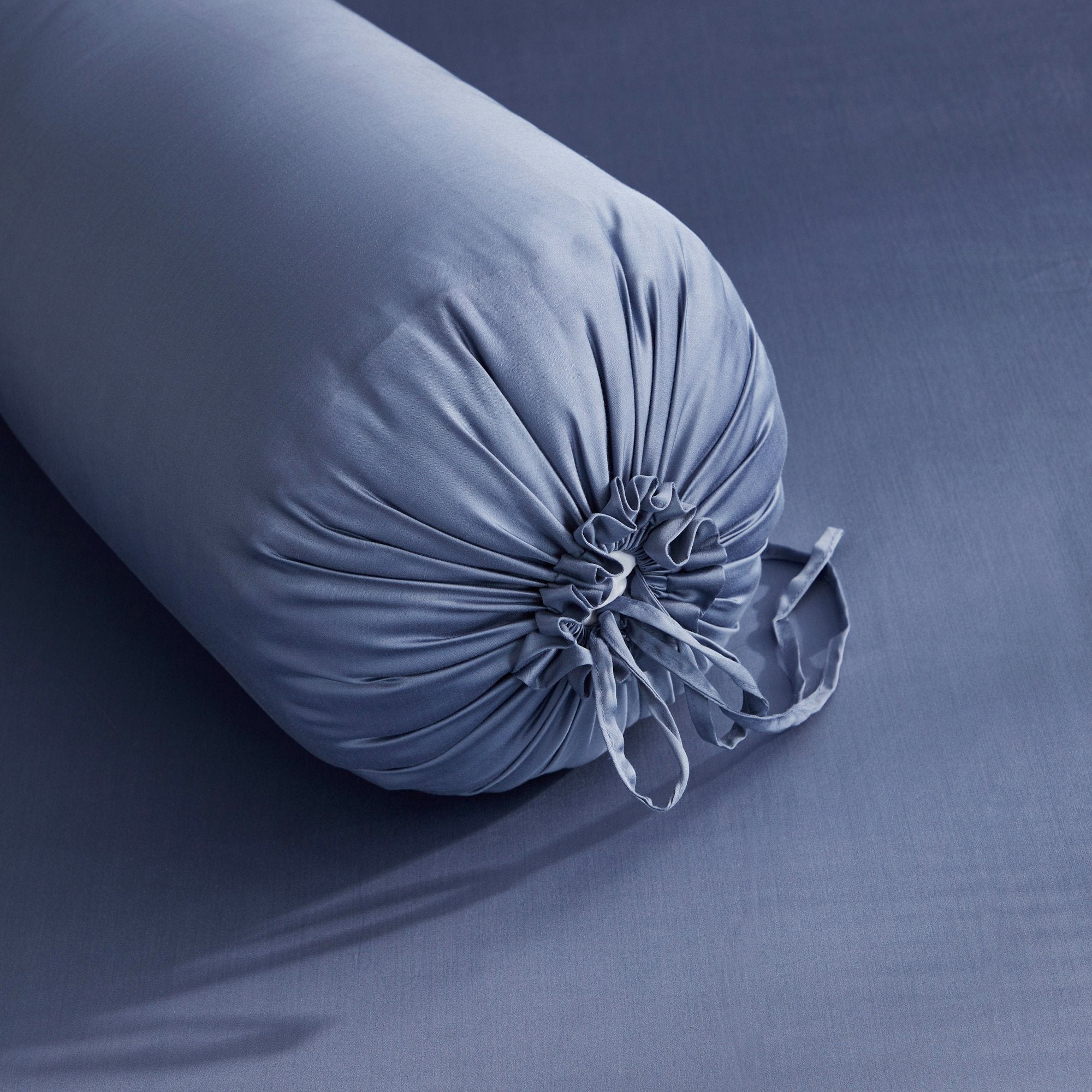 Palais Suite TENCEL™ LF Pervenche Blue Bolster Case - Affairs Living Pte. Ltd.