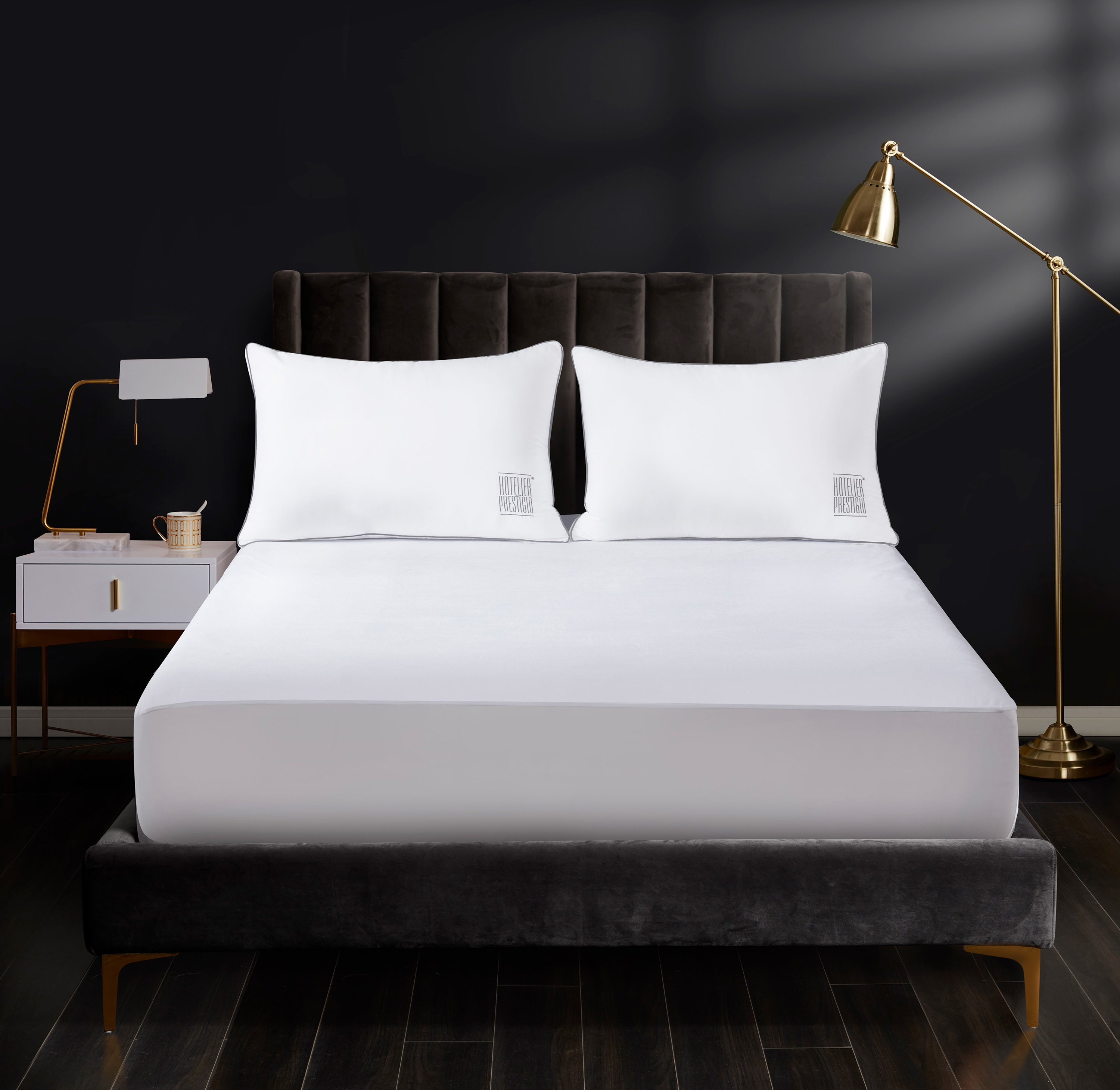 Hotelier Prestigio™ Waterproof Fitted Mattress Protector - Affairs Living Pte. Ltd.