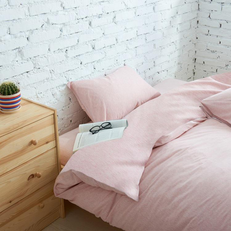 Cotton Pure™ Cravina Pink Jersey Cotton Quilt Cover - Affairs Living Pte. Ltd.