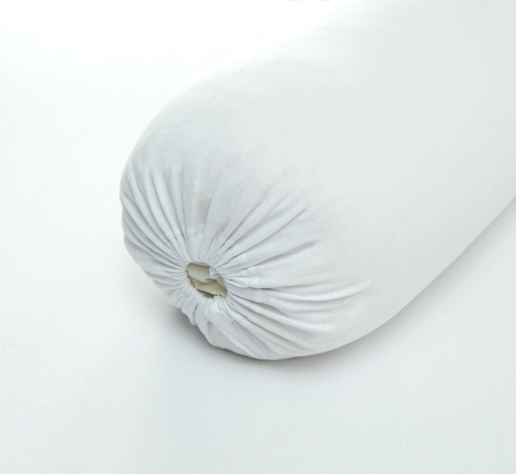 Cotton Pure™ White Jersey Cotton Bolster Case - Affairs Living Pte. Ltd.