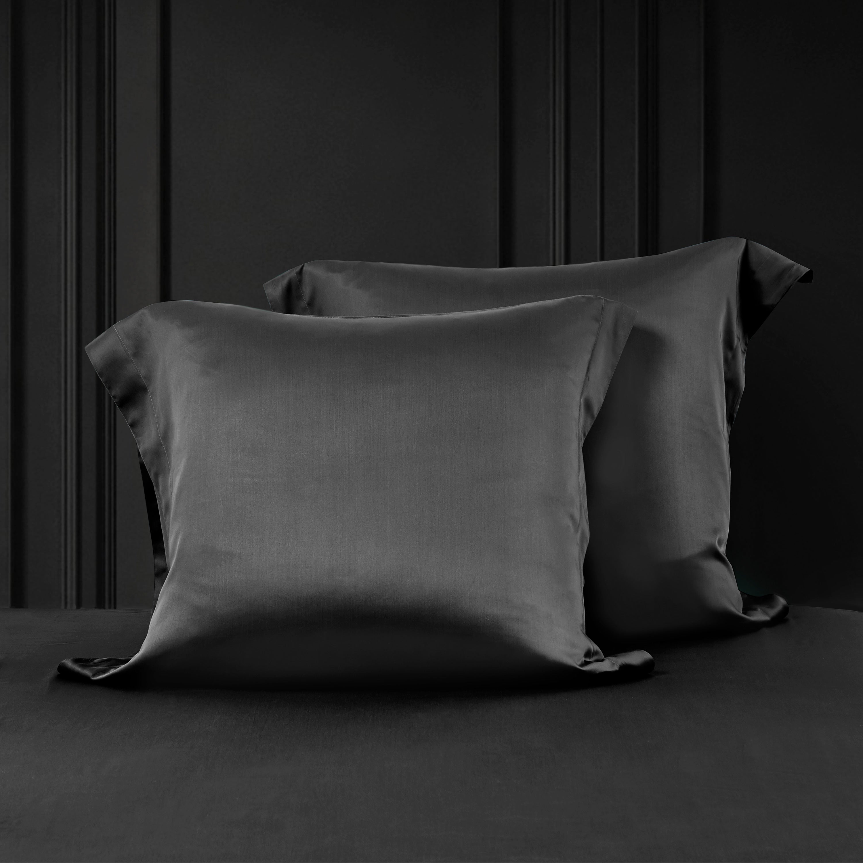 Palais Suite TENCEL™ LF Imperial Gray Euro Sham - Affairs Living Pte. Ltd.