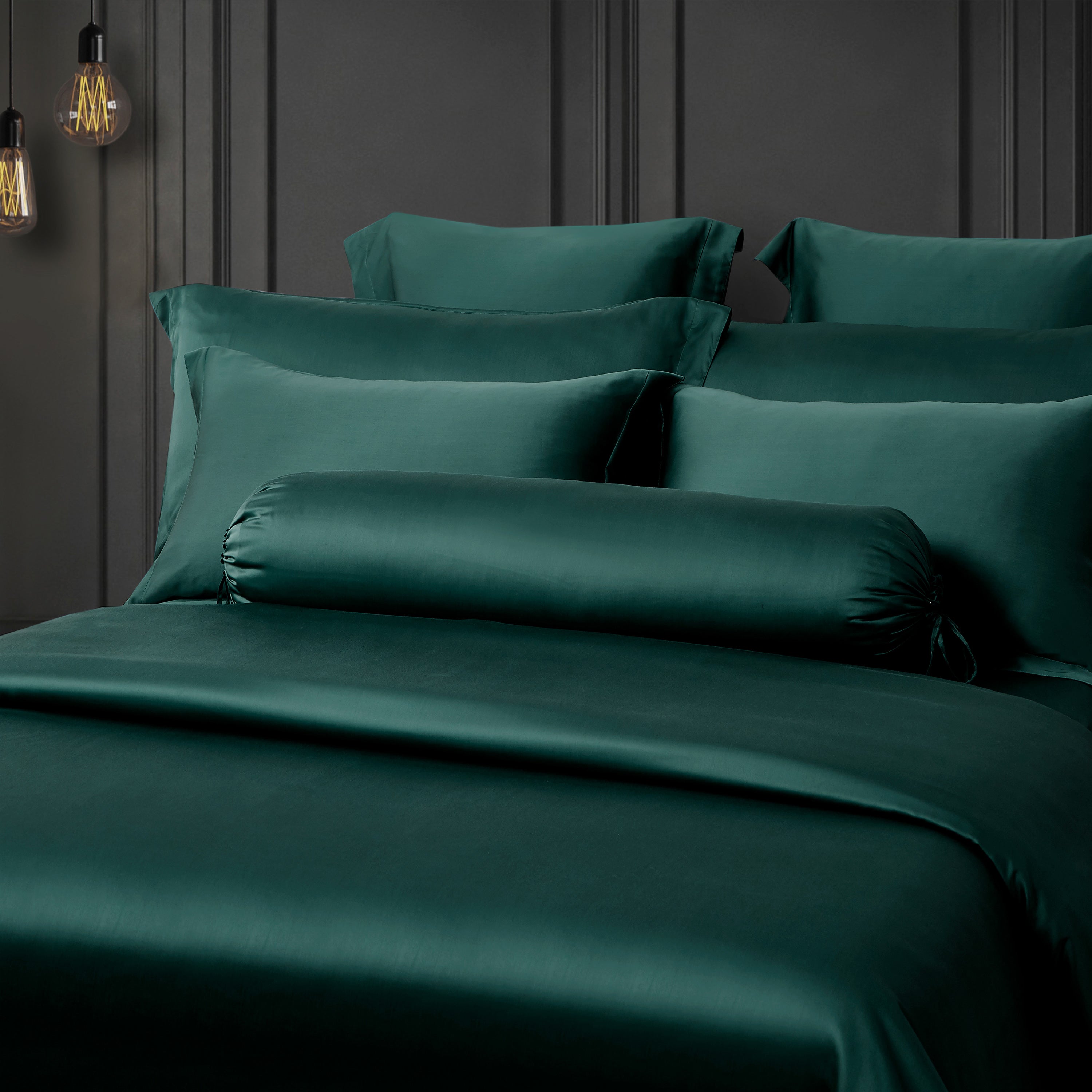 Palais Suite TENCEL™ LF Emerald Green King Sham - Bedding Affairs