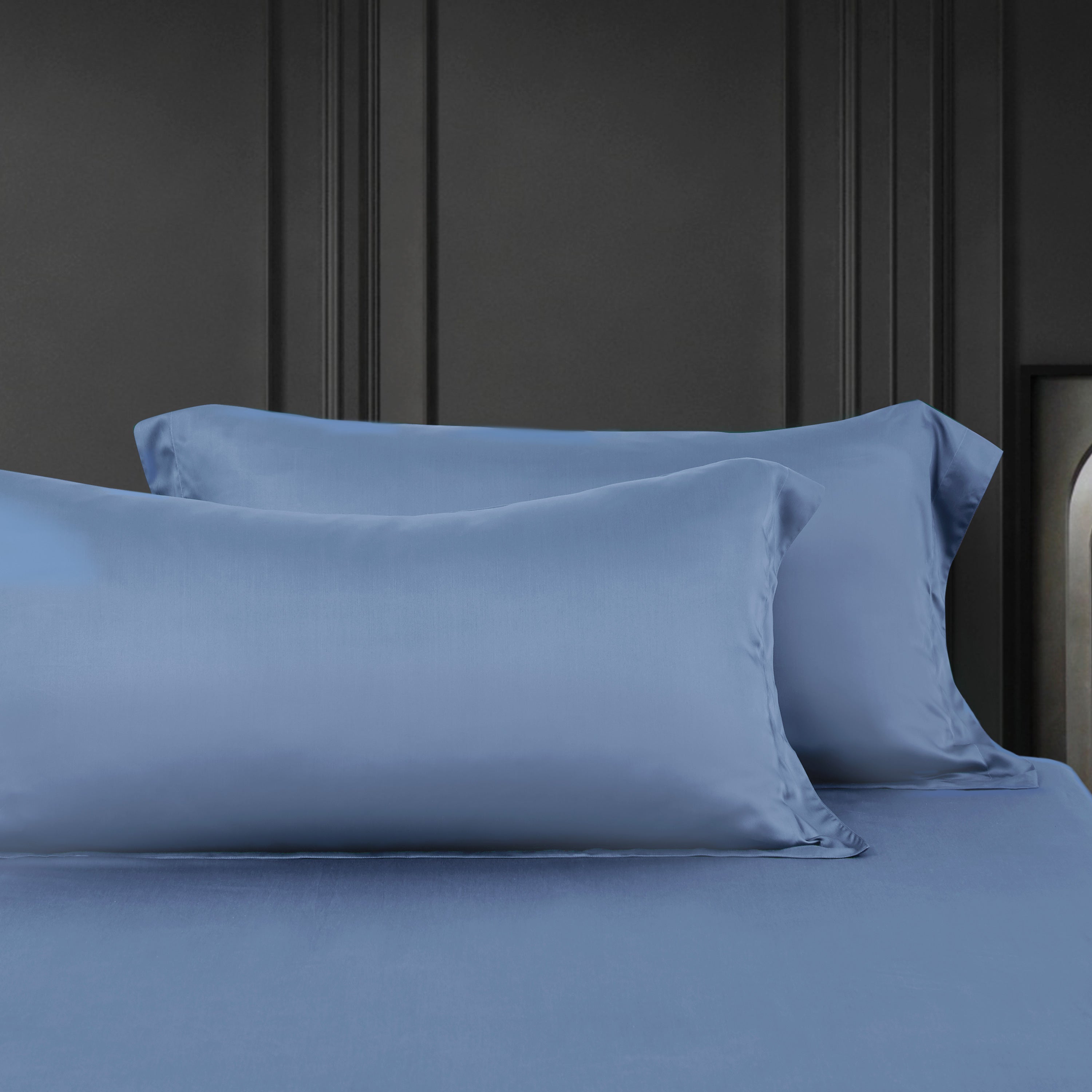 Palais Suite TENCEL™ LF Pervenche Blue King Sham - Bedding Affairs